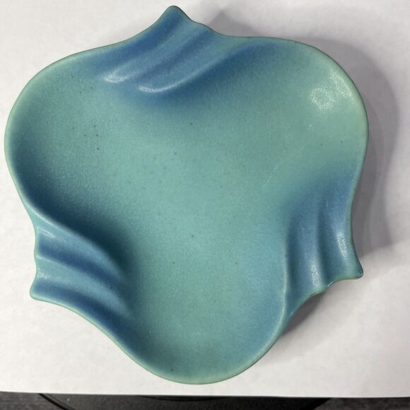 Vintage Van Briggle Art Pottery Ashtray - 6.5" - Picture 1 of 9